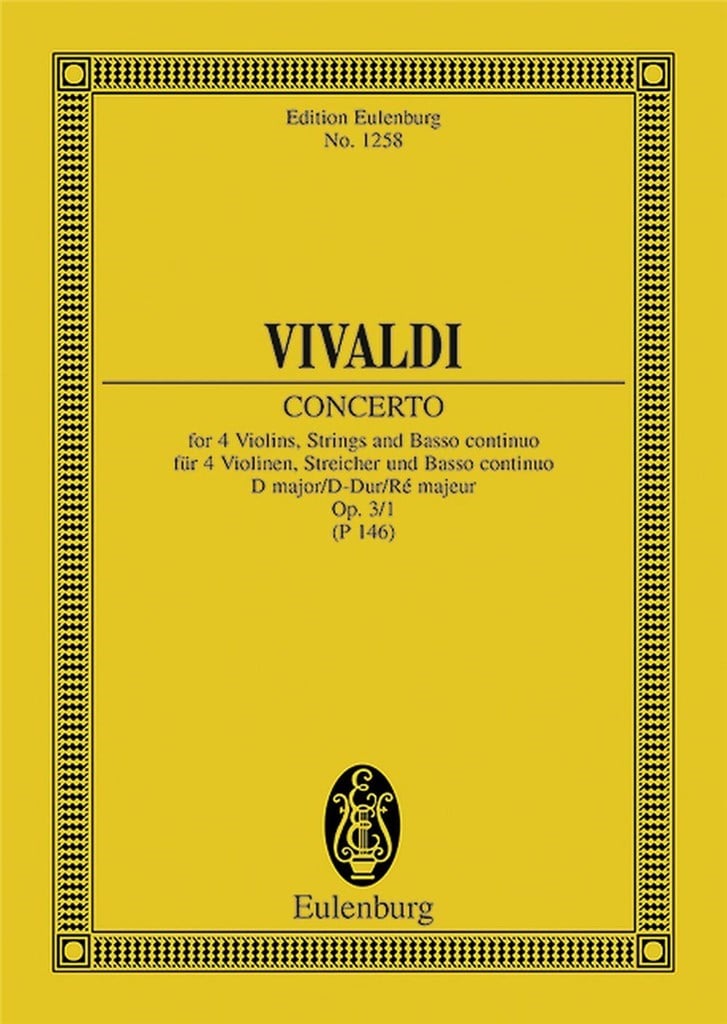 L'Estro Armonico op. 3/1 RV 549 / PV 146